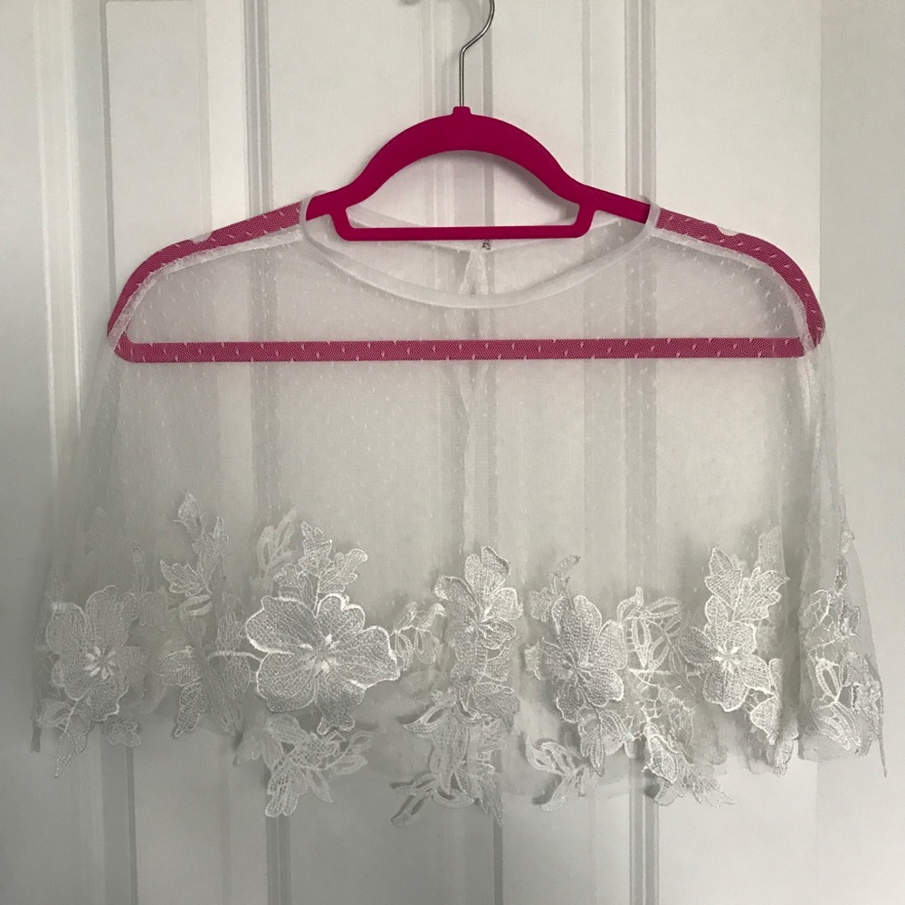 Wedding dress topper